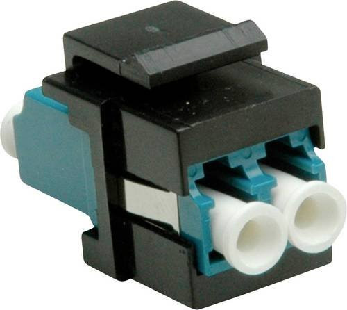 Roline LWL-Adapter 21.17.0057 Schwarz Türkis - Bild 1
