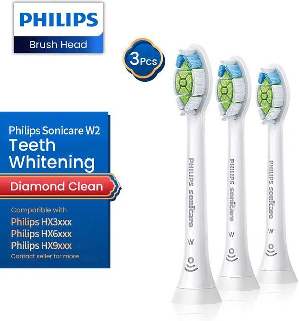 Philips Sonicare W2 Diamond Clean Optimal White Ersatzbürstenköpfe, Blue - Bild 1