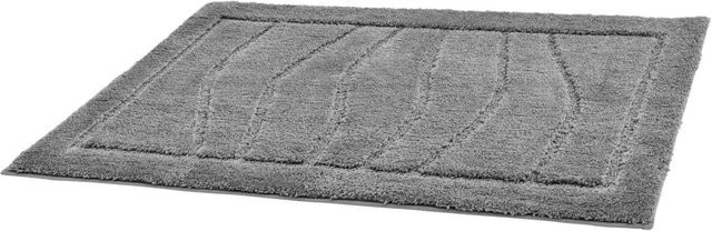Tuffi Badematte Lasse in Anthrazit und Grau aus Polyester mit OEKO-TEX Standard 100 - Bild 1