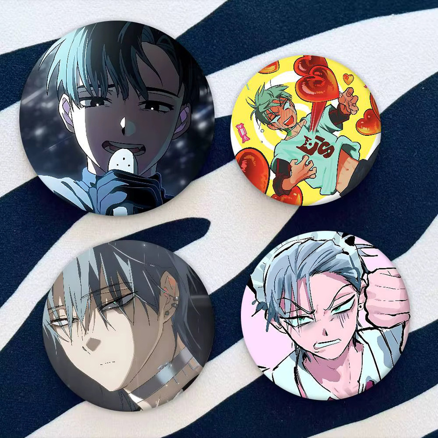 52TOYS Brosche Anime Abzeichen, Weißblech, Unisex - Bild 2