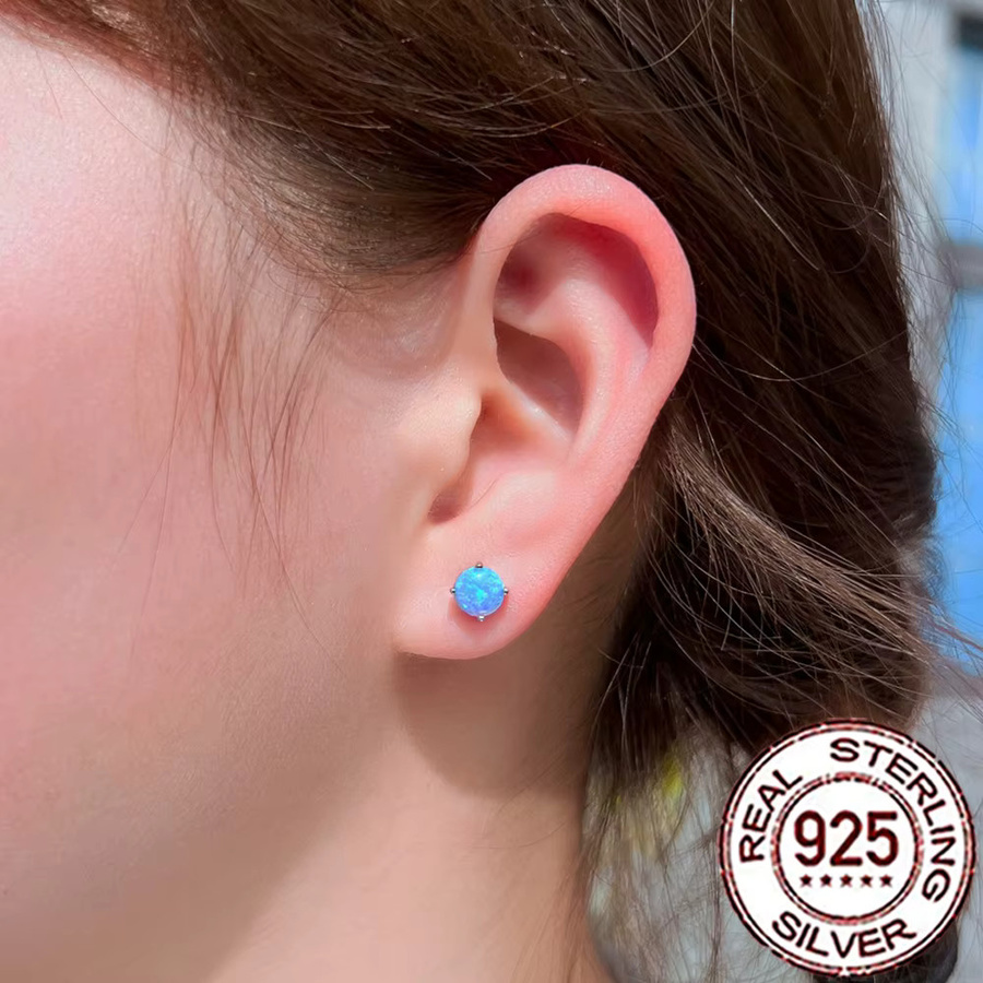 CWWZircons Ohrstecker 925 Silber, Zirkonia, Damen - Bild 2