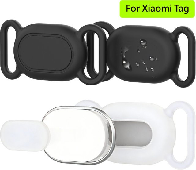 Xiaomi Tag Silikon-Schutzhülle in Schwarz oder Weiß zum Schutz vor Verlust - Bild 1