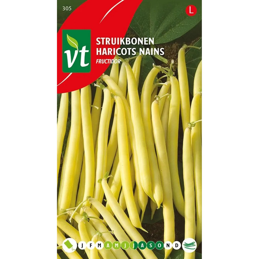Arborix Gelbe Bohnen Fructidor Gemüsesamen, 25 g - Bild 2