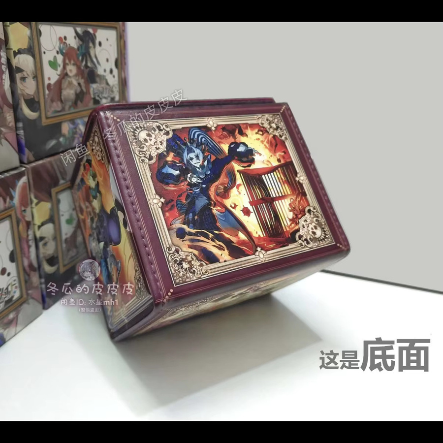Bandai Yu-Gi-Oh! Clown Crew Biancaviso, Magnetische Leder-Kartenbox - Bild 5