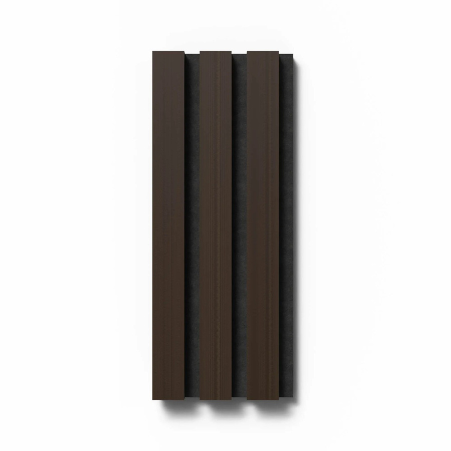 Denpanels Akustikpaneel Eiche Geräuchert in Schwarz mit Filz, B: 29,5 cm, H: 15 cm - Bild 2