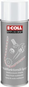 E-COLL Multifunktionsöl Spray Efficient WE, 400 ml, Grau - Bild 1