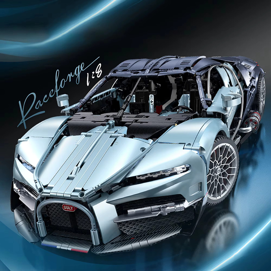 GULY Technologie Supersportwagen, ferngesteuertes Auto-Modell, 3719 Teile - Bild 2