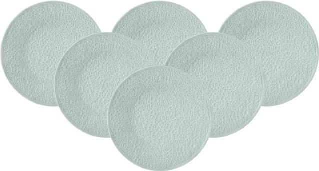Seltmann Weiden Speiseteller Nori Home Blau Keramik 6er Set Durchmesser: 28,2 cm - Bild 1