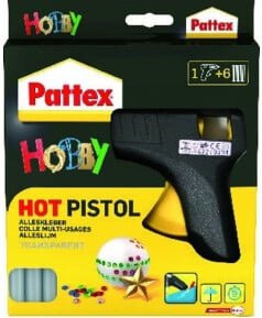 Pattex Heißklebepistole Starter Set in Schwarz mit 70W und 11mm Klebesticks - Bild 3
