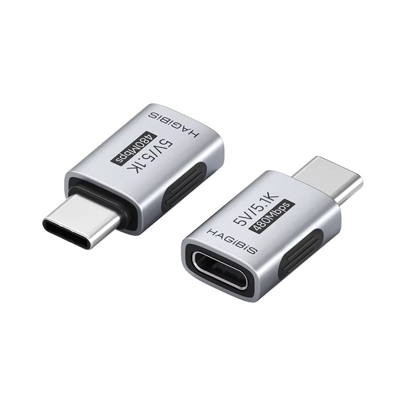 Hagibis 5.1k Pull-Down-Widerstandsladeadapter USB-C Stecker auf Buchse für Rasierer, Haarschneider, Kopfhörer und Elektrowerkzeuge - Bild 5