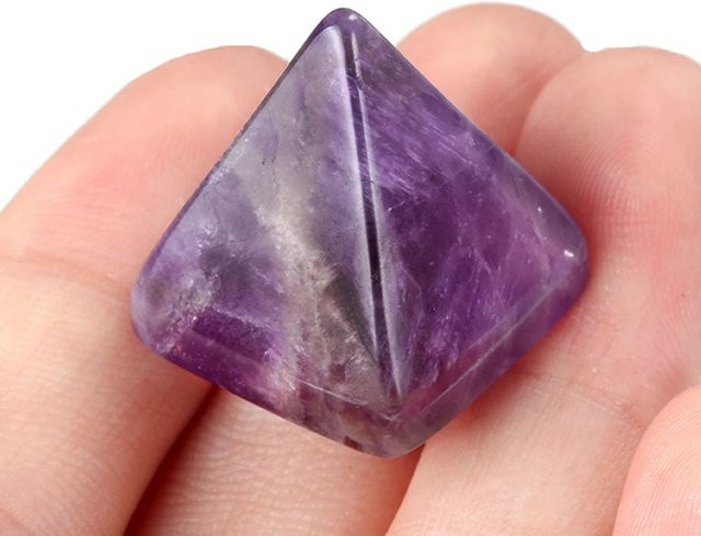 Kristall Pendel, Amethyst, Rosenquarz, Bunt, Unisex - Bild 1