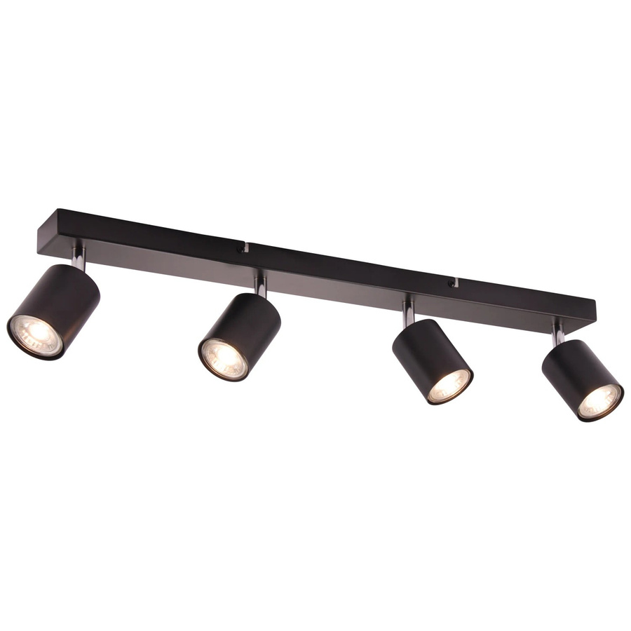 Brilliant LED-Deckenstrahler Taio 4-flammig Schwarz Metall dimmbar - Bild 2