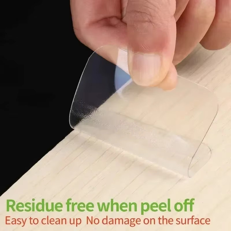 Doppelseitiges transparentes Nano-Klebeband, wasserdichtes und selbstklebendes Klebeband für Zuhause, Küche und Badezimmer, Breite: 5,0 cm, Höhe: 6,0 cm, Tiefe: 6,0 cm - Bild 3