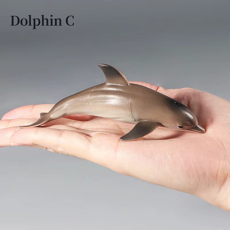 XIALIBAOMOWAN Delphin-Actionfiguren, Meeresleben Modell, Lernspielzeug - Bild 3