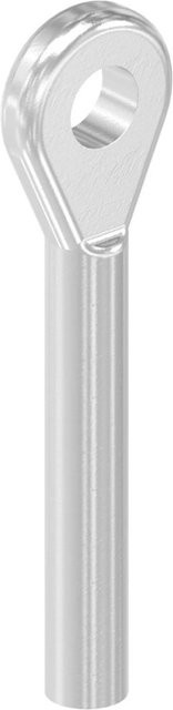 FeNau Augenenden aus Edelstahl V4A mit Innengewinde M8 in Silber, B/T/H: 180 x 180 x 140 mm - Bild 1