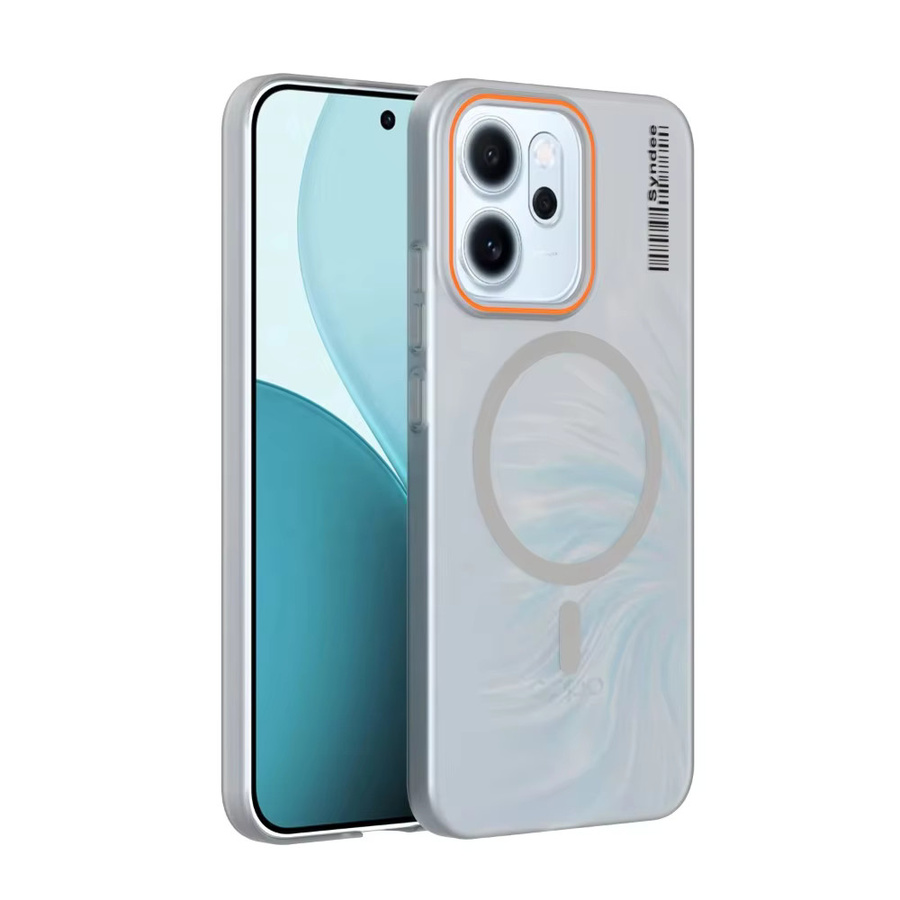 Ultra Slim PC Frosted Case für OPPO Reno 15 14 13 12 11 F Pro und Find X9 X8 Pro Stoßfeste Transparente Matte Schutzhülle in Transparent und Gold - Bild 2
