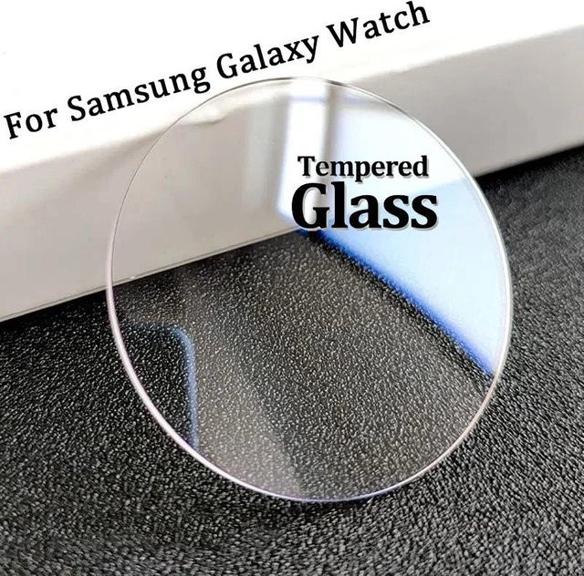 MY-CASE Schutzglas für Samsung Galaxy Watch 8 und Watch 8 Classic in Grau und Transparent - Bild 1