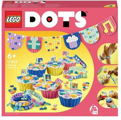 LEGO DOTS 41806 Ultimatives Partyset in Bunt / Mehrfarbig - Bild 1