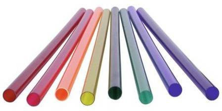 Eurolite Leuchtstoffröhren-Überzug T8 in Rot, 119 cm - Bild 1