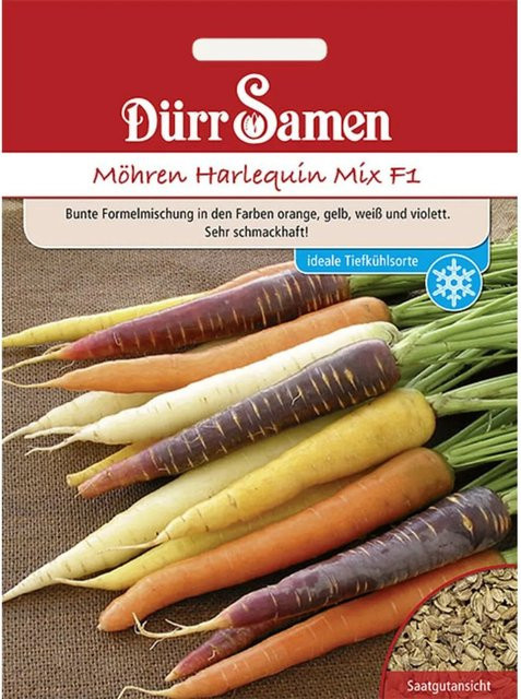 Dürr Möhren Harlequin Mix F1 Saatgut 500 g - Bild 1