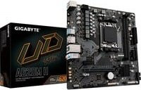 Gigabyte A620M H Mainboard, Micro ATX, AMD A620 Chipsatz, Socket AM5, DDR5, Schwarz - Bild 1