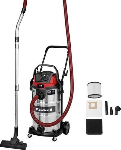 Einhell Nass-/Trockensauger TE-VC 4090 SACL in Silber/Rot mit 40l Behältervolumen - Bild 1