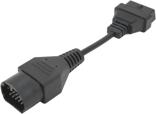 Neoglint OBD2 Scanner Diagnosekabel 17-polig auf 16-polig Steckeradapter für Ford Ranger, Schwarz - Bild 1