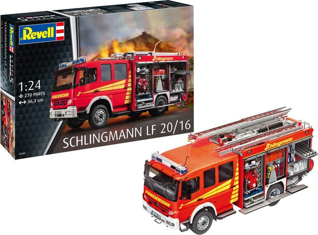 Revell Schlingmann LF 20/16, Feuerwehr, Fahrzeug, 1:25 - Bild 1