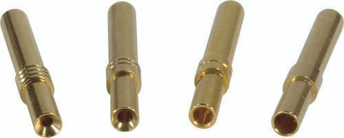 HARTING Crimpkontakt aus Messing mit Goldbeschichtung 09 67 000 3676 - Bild 1