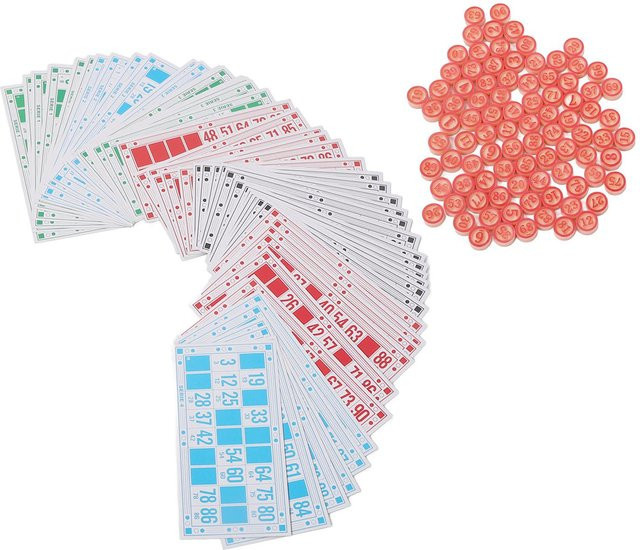 PULUZ 2 Russisches Lotto, Brettspiel, Familienspiel, Weiß - Bild 1