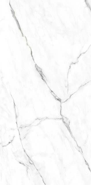 Breuer Duschrückwand Q72 Aluminium Hochglanzdekor Marmor Weiß B: 150 cm, H: 255 cm - Bild 1