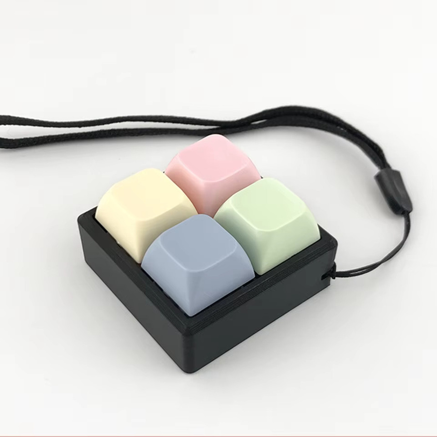 ZAKOL Schlüsselanhänger Fidget Tastenkappen, Unisex - Bild 1