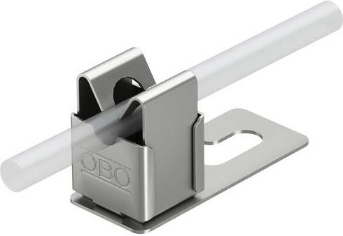 OBO Bettermann 5217075 159 VA-V Montagezubehör aus Edelstahl in Silber, 20 Stück - Bild 1