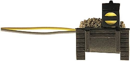 Märklin Z miniclub Gleis Prellbock, beleuchtet, Schwarz, 1:220 (Spur Z) - Bild 1