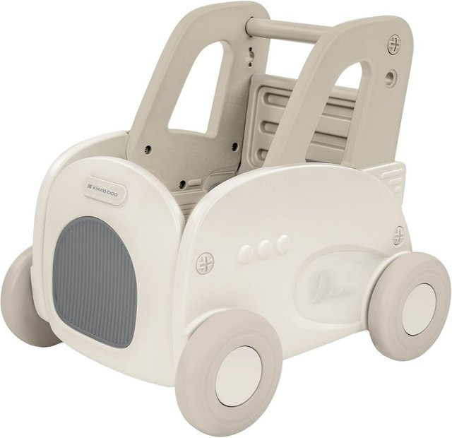 Kikkaboo 4 in 1 Lauflernwagen als Ziehspielzeug, Rutscher und Aufbewahrungsbox in Beige - Bild 1