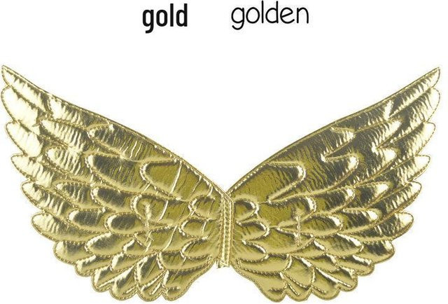 the BAY Schmetterlings-, Elfen-, Engels- und Einhornflügel Requisiten, Gold, Bunt / Mehrfarbig - Bild 1