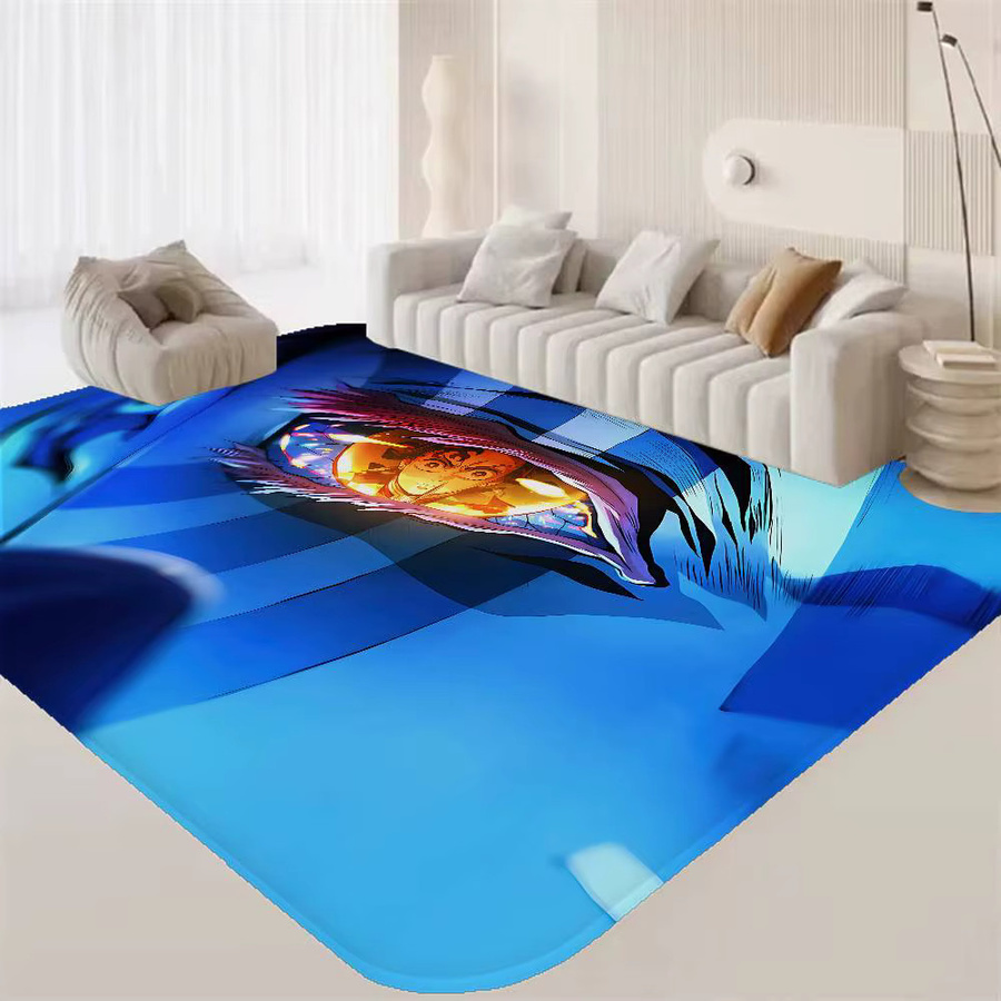 Potdemiel Anime Demon Slayer Rutschfeste Fußmatte für Badezimmer und Kinderzimmer B: 60 cm, T: 40 cm, H: 1 cm - Bild 3