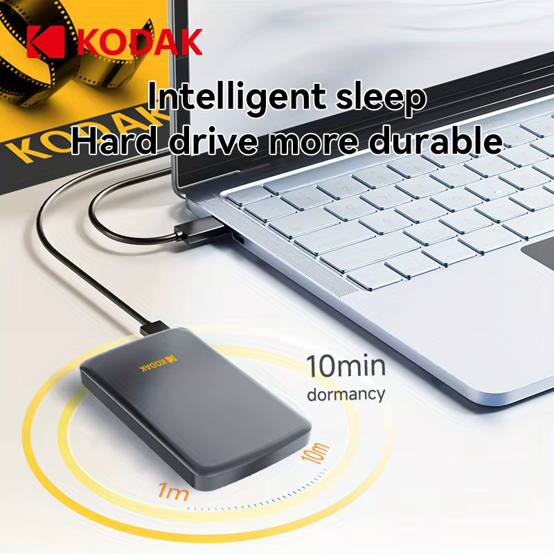 Kodak externe Festplatte 2,5 Zoll HDD mit USB 3.0 für PC, Mac, PS5 und Xbox - Bild 2
