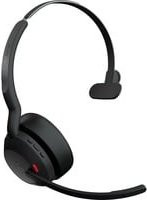 Jabra Evolve2 55 Mono On-Ear Headset Bluetooth Schwarz mit Noise Cancelling und MS-Teams Optimierung - Bild 1