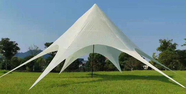 TPFGarden Partyzelt in Creme mit Polyester-Material, B/T/H: 1000 x 380 x 380 cm - Bild 1