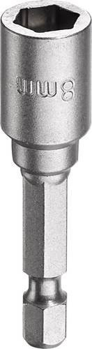 Kwb Steckschlüsseleinsatz Sechskant 8mm aus Edelstahl in Silber - Bild 1