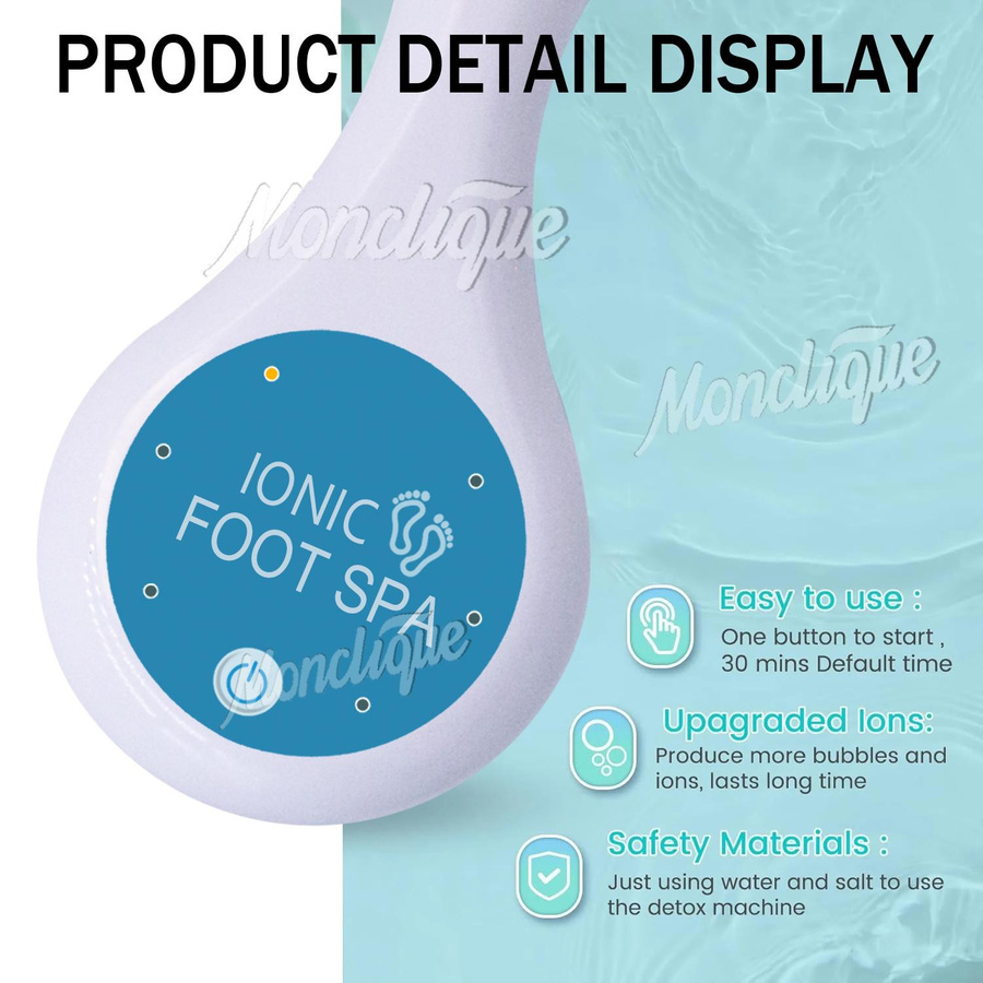 Binchi Outdoor Product Ionisierende Detox Fußbadewanne Maschine Set - Bild 3