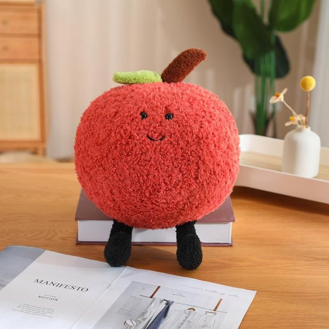 Kidsly Frucht Litschi Plüsch, Plüsch Spielzeug, 35cm - Bild 1