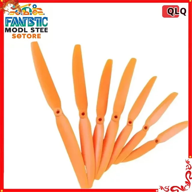 GWS Propeller Direktantrieb-Propeller, 5-teiliges Set, Kunststoff, Orange - Bild 1