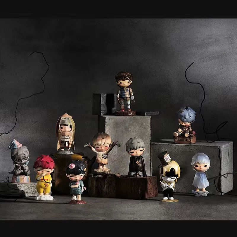 POP MART HIRONO 5. Generation Rebuild Series Blind Box Sammlerfigur aus Kunststoff in Mehrfarbig - Bild 5