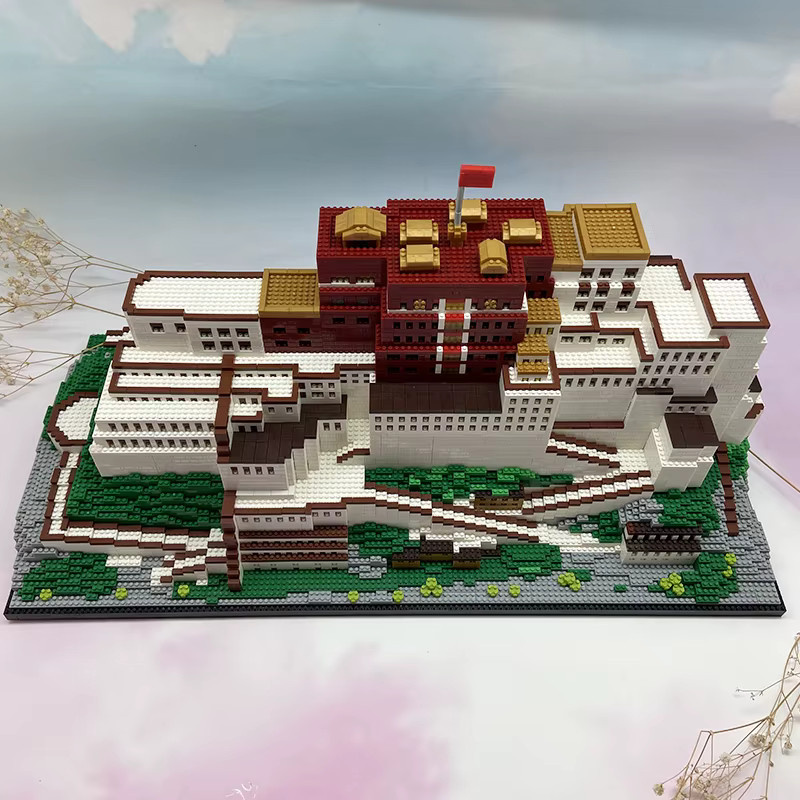 KNEW BUILT Potala Palace, 3D-Kunststoffmodellbau-Bausteine - Bild 5