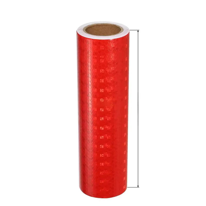 Satop Cinta Reflektierendes Klebeband Rot Sicherheitswarnung Aufkleber Breite: 20 cm, Länge: 5 m - Bild 6