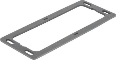 HARTING Flanschdichtung 19430009804 aus Kunststoff in Schwarz und Grau - Bild 1