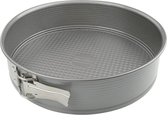 Zenker Springform Sweet Sensation mit Flachboden, Durchmesser: 26 cm, Silber/Grau, Antihaftbeschichtung - Bild 1