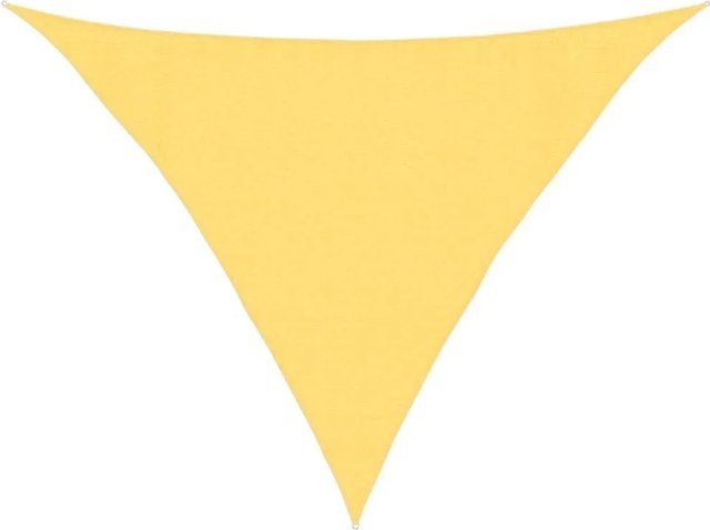 Furnicato Sonnensegel dreieckig aus HDPE in Beige mit 160 g/m² - Bild 1